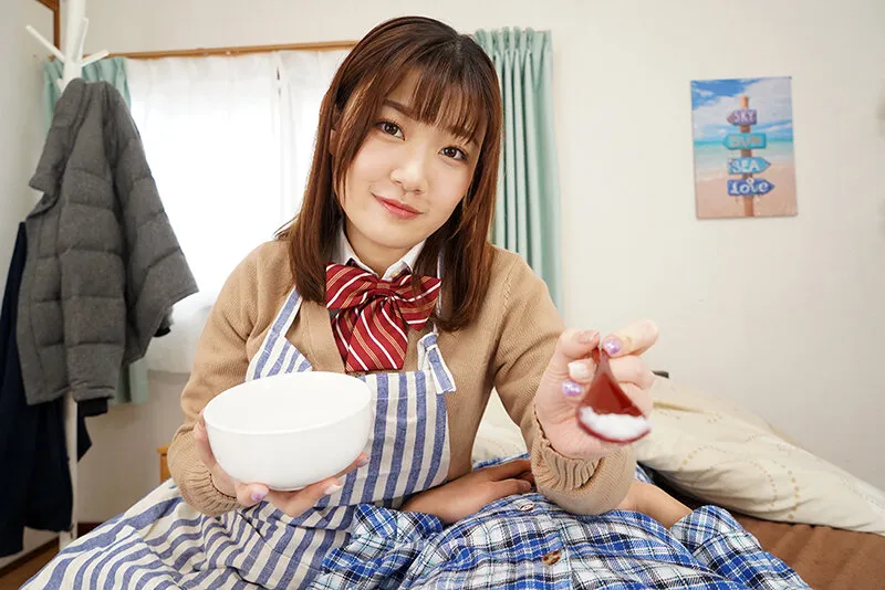 【VR】仰天極上アングル 寝てるだけVR お見舞いに来た教え子の爆乳アピールにオチンチンが逆らえずに中出し生SEX!! 小梅えなのエロ画像