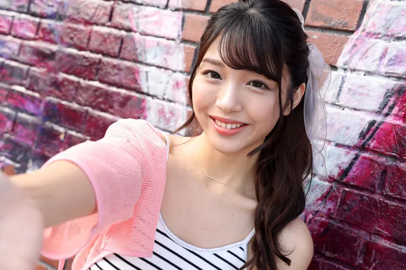 【VR】顔面特化アングルVR ～キスの相性が抜群な彼女・ひまりとお泊まりデート～ 木下ひまりのエロ画像